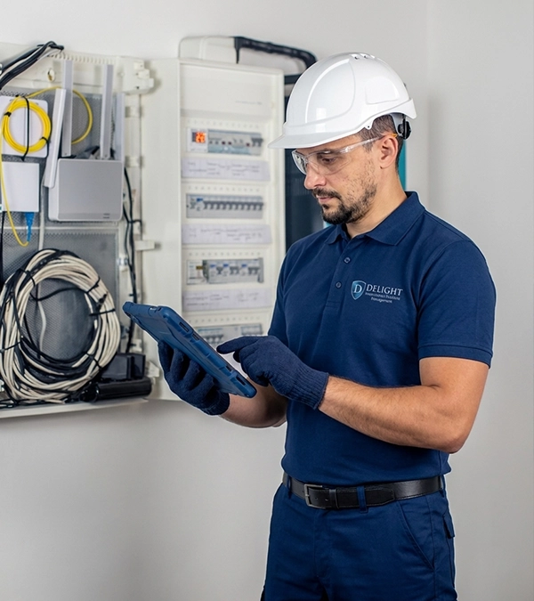 ELV maintenance service by Delight IFM in the UAE